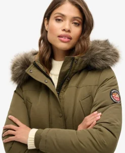 Everest Faux Fur Parka Coat