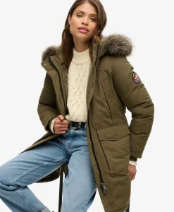 Everest Faux Fur Parka Coat