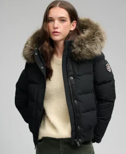 Everest Hooded Bomber Jacket