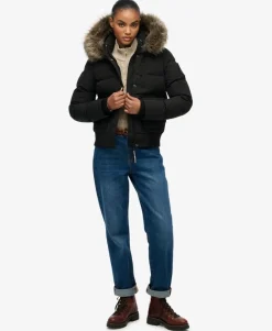 Everest Hooded Bomber Jacket