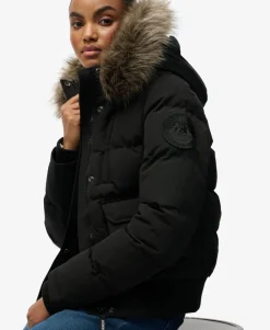 Everest Hooded Bomber Jacket