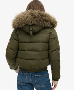 Everest Hooded Bomber Jacket