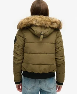 Everest Hooded Bomber Jacket