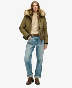 Everest Hooded Bomber Jacket