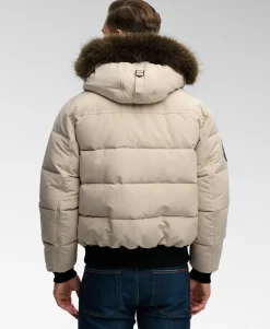 Everest Hooded Puffer Bomber Jacket