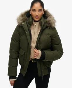 Everest Microfibre Ella Bomber Jacket