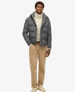 Everest Short Hooded Puffer Jacket