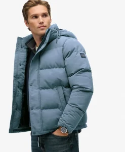 Everest Short Hooded Puffer Jacket