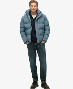 Everest Short Hooded Puffer Jacket