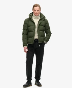 Everest Short Hooded Puffer Jacket