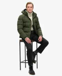 Everest Short Hooded Puffer Jacket