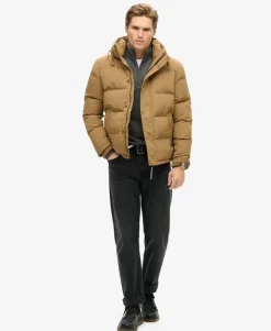 Everest Short Hooded Puffer Jacket