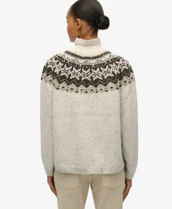 Fairisle High Neck Jumper