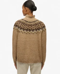 Fairisle High Neck Jumper