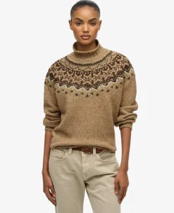 Fairisle High Neck Jumper