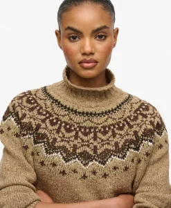 Fairisle High Neck Jumper