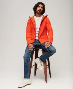 Fleece Lined Softshell Hooded Jacket