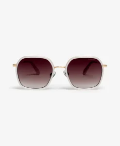 Framed Metal Square Sunglasses