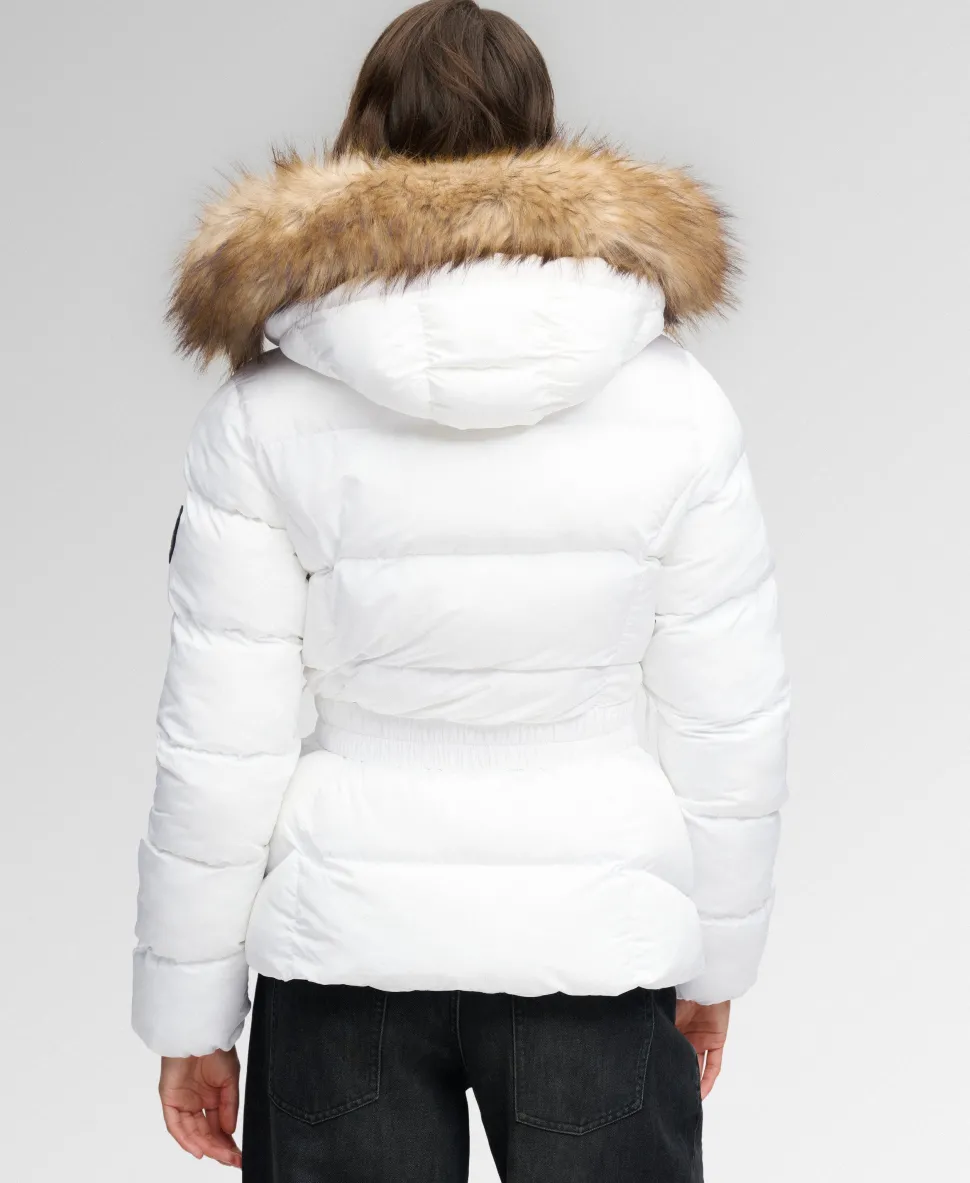 Fuji Belted Puffer Jacket