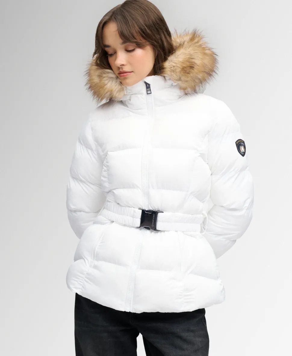Fuji Belted Puffer Jacket