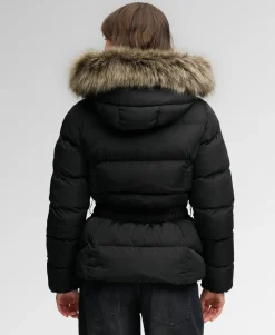 Fuji Belted Puffer Jacket