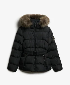 Fuji Belted Puffer Jacket