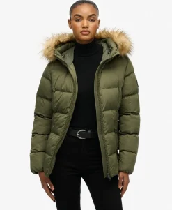 Fuji Belted Puffer Jacket