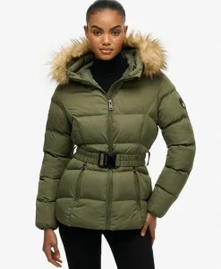 Fuji Belted Puffer Jacket