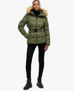 Fuji Belted Puffer Jacket