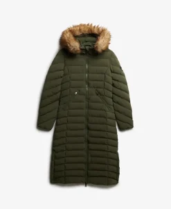 Fuji Faux Fur Hooded Longline