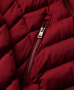 Fuji Faux Fur Hooded Mid Length Coat