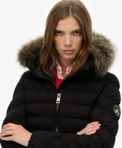 Fuji Faux Fur Hood Padded Jacket