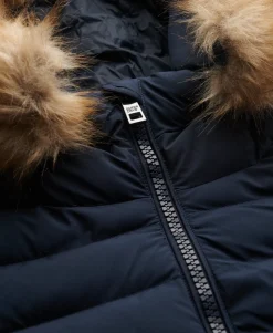 Fuji Faux Fur Hood Padded Jacket