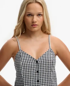 Gingham Cami Playsuit