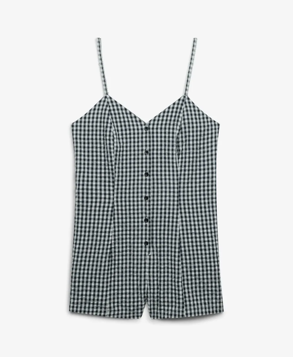 Gingham Cami Playsuit