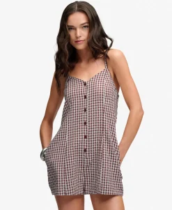 Gingham Cami Playsuit