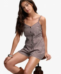 Gingham Cami Playsuit