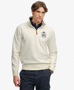 Gothic Varsity Half Zip Sweatshirt