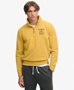 Gothic Varsity Half Zip Sweatshirt