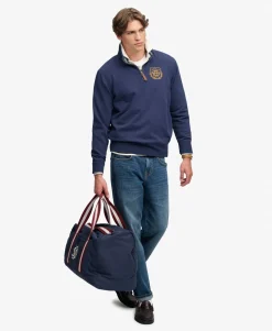 Gothic Varsity Half Zip Sweatshirt