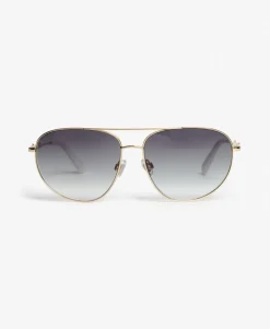 Gradient Lens Aviator Sunglasses
