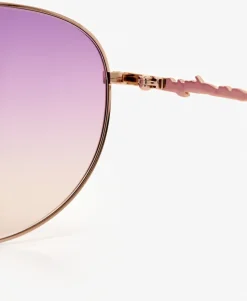 Gradient Lens Aviator Sunglasses
