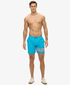 Graphic 17-Inch Swim Shorts