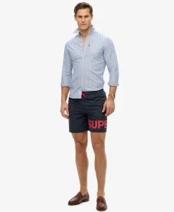Graphic 17-Inch Swim Shorts