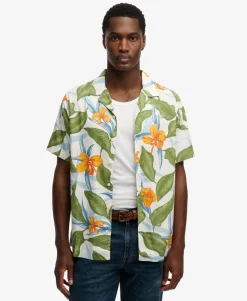 Hawaiian Print Short Sleeve Shirt