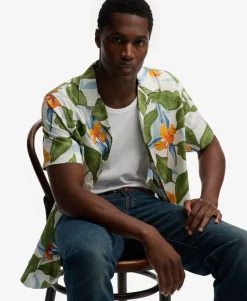 Hawaiian Print Short Sleeve Shirt