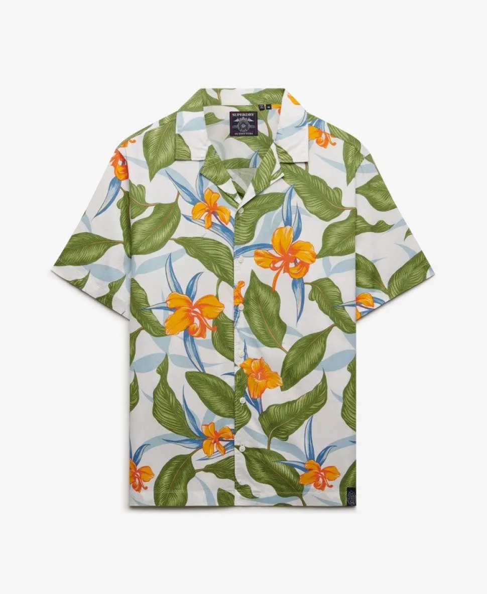 Hawaiian Print Short Sleeve Shirt