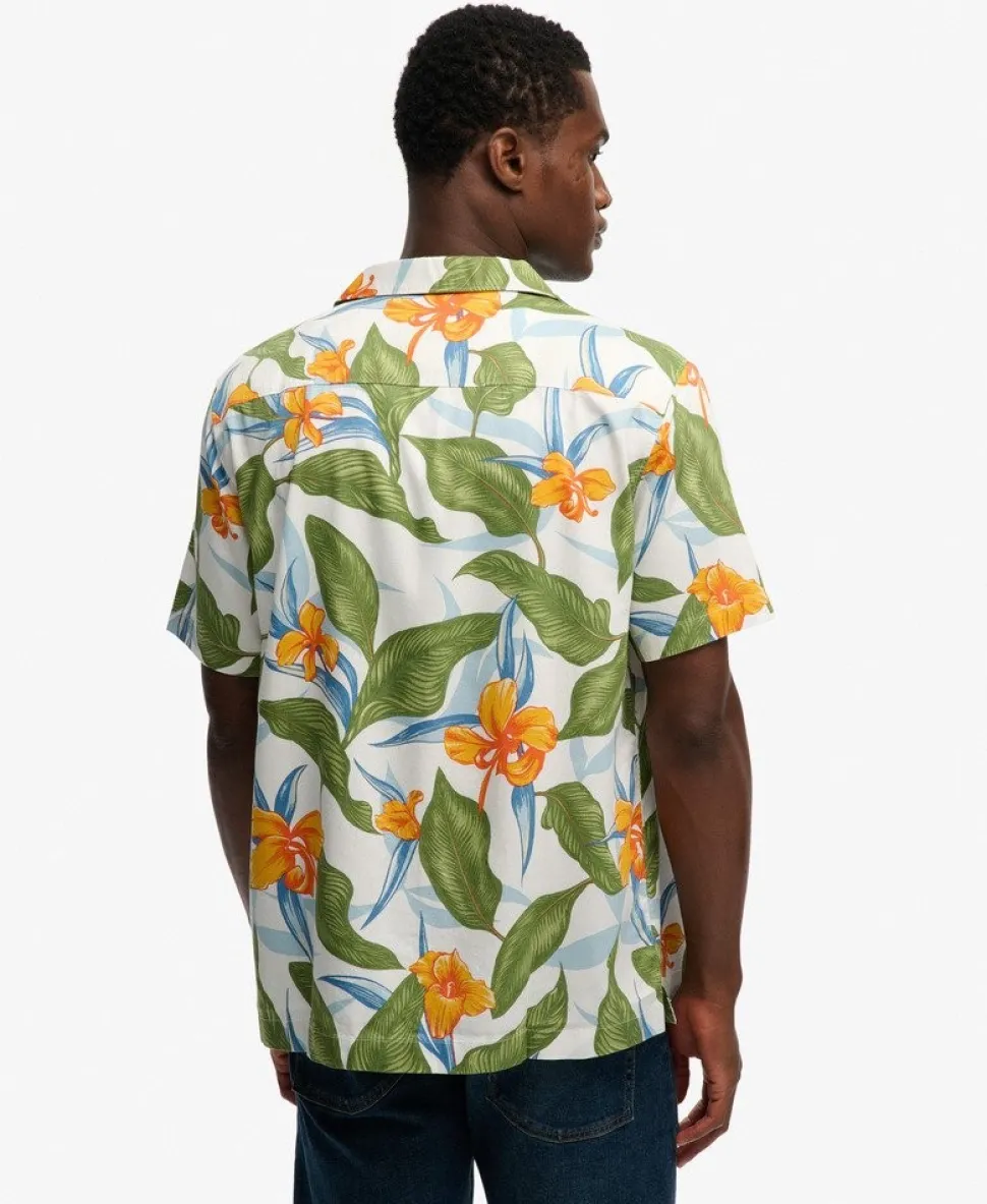 Hawaiian Print Short Sleeve Shirt