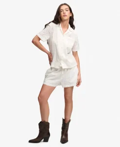 Heritage Broderie Short Sleeve Shirt