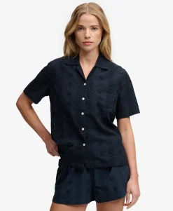 Heritage Broderie Short Sleeve Shirt